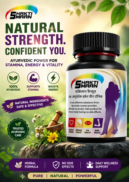 Natural Herbal Vitality Capsules / Herbal Strength & Performance Support